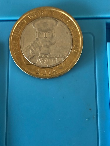 2014 pound coin ww1 - 2014, £2