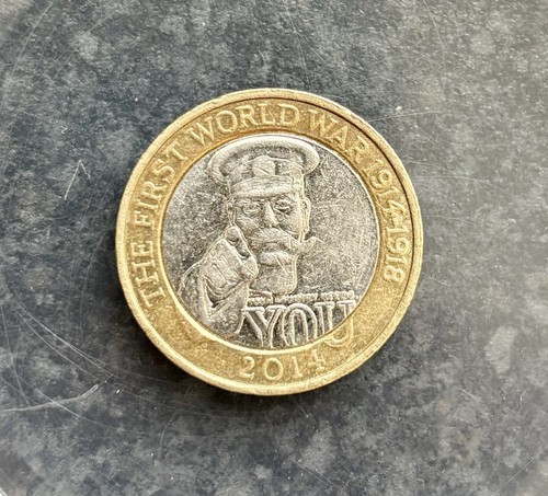 2014 two pounds coin - two,