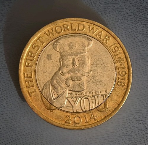 Rare two pounds coin your - rare,