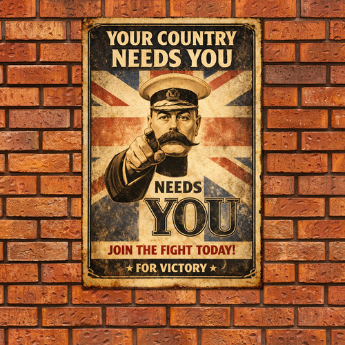 Your country needs - needs, you