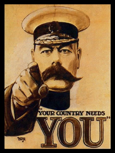 Your country needs - needs, retro
