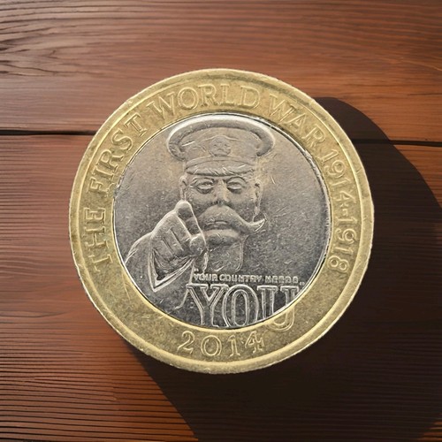 Rare two pounds coin - two, your