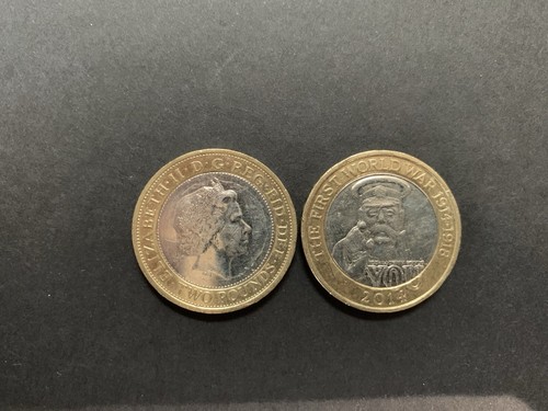 Two pounds coin 2014 - two,